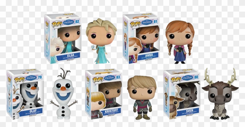 Frozenpop - Pop Toys Frozen Clipart #1722422