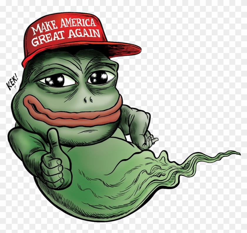 Smug Pepe Benjamin - Make America Great Again Bad Clipart #1722433