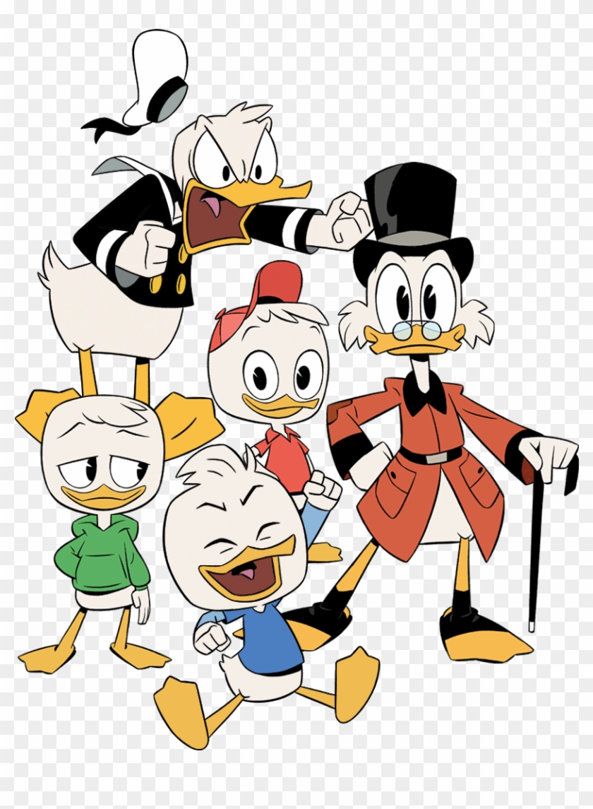 His Grandnephews Huey, Dewey And Louie, Temperamental - Scrooge Mcduck And Donald Trump Clipart #1723235