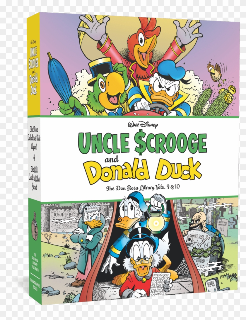 Uncle Scrooge And Donald Duck Slipcase V9-10 - Walt Disney Uncle Scrooge And Donald Duck 0 Clipart