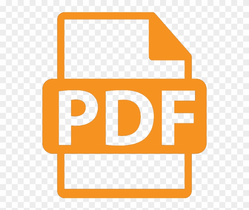 Dialog Featured Image - Pdf Icon Orange Clipart