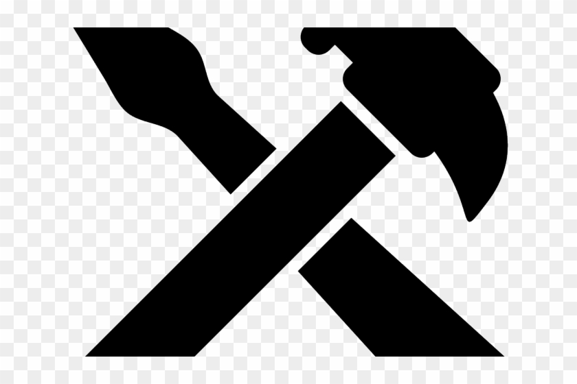Hammer Clipart Hammer Screwdriver - Hammer And Screwdriver Crossed - Png Download