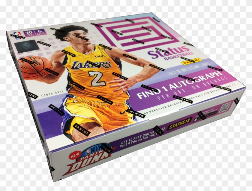 17-18 Panini Status Basketball - Slam Dunk Clipart