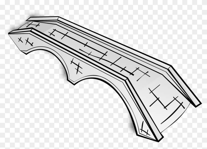 River Clipart Rpg - Bridge Symbol On Map - Png Download