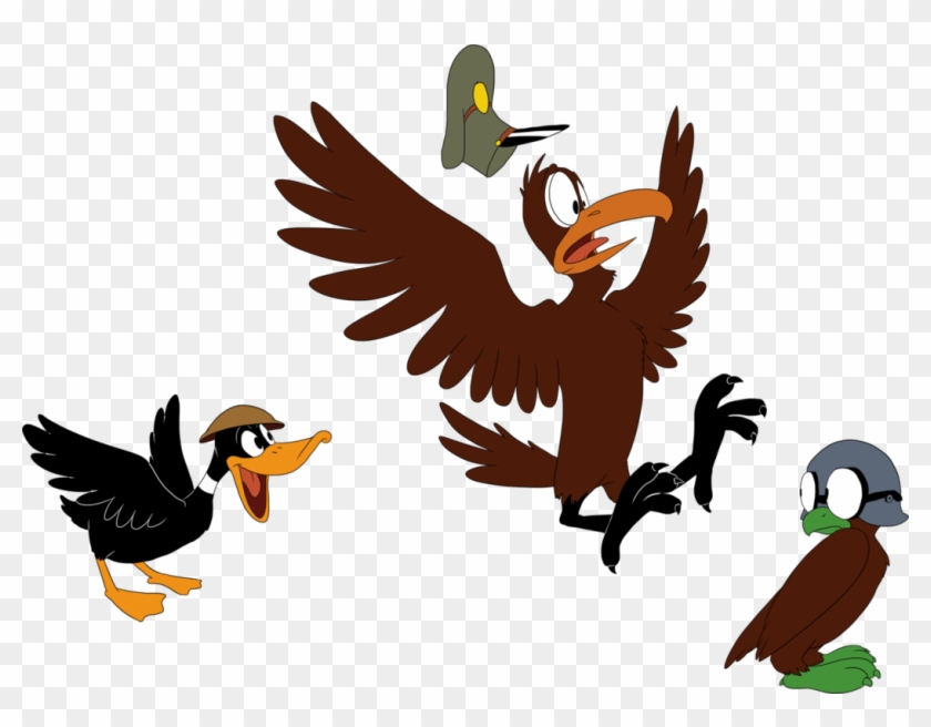 Vector Freeuse Stock Feral Daffy Duck Von And Schultz - Daffy The Commando Von Vulture Clipart #1724117