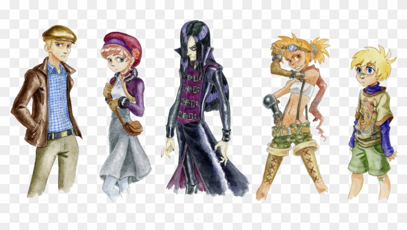 Png Transparent Watercolor Portraits And Faces Rpg - Rpg Maker Mv Drawing Facesets Clipart