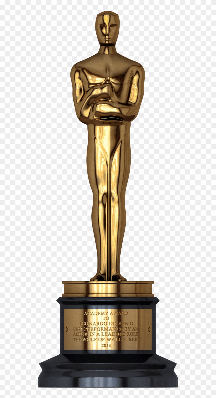 Gw Oscar Trophy - Academy Awards Clipart