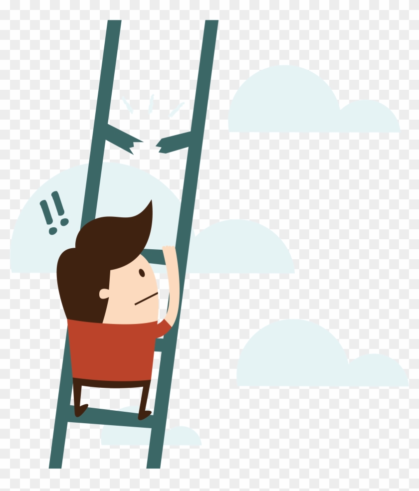 Échelle Cassée Clipart #1724623