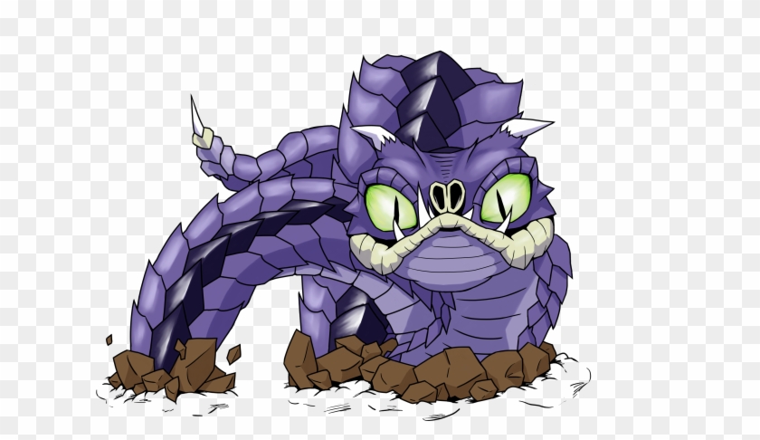 Pugalisk - Thumb - - Cartoon Clipart #1724770