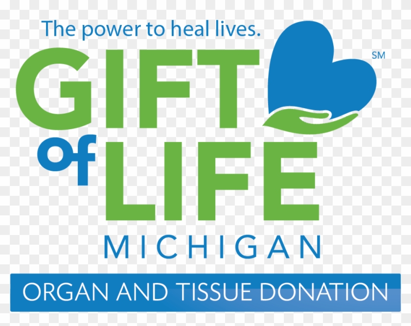 Gift Of Life Michigan, Headquartered In Ann Arbor, - Gift Of Life Michigan Logo Clipart #1724991
