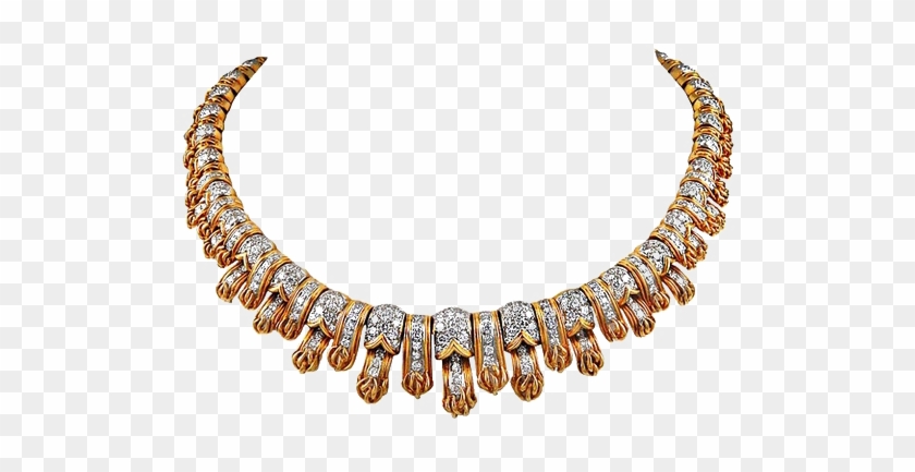 Jewellery Png Background Image - Light Weight Gold Chokers Clipart #1725031