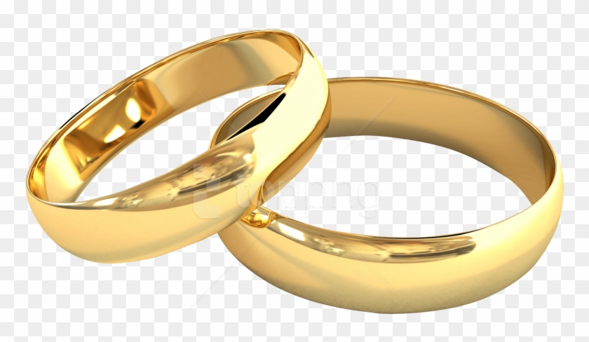Free Png Download Wedding Ring Png Images Background - Gold Wedding Rings Png Clipart