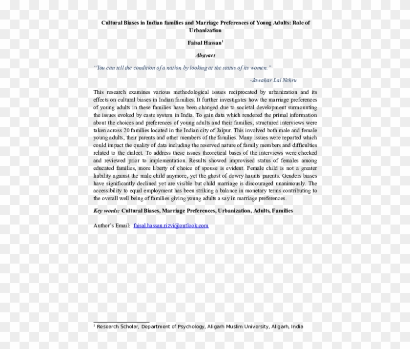 Cultural Biases In Indian Families And Marriage Preferences - Termo De Responsabilidade De Chaves Clipart #1725292