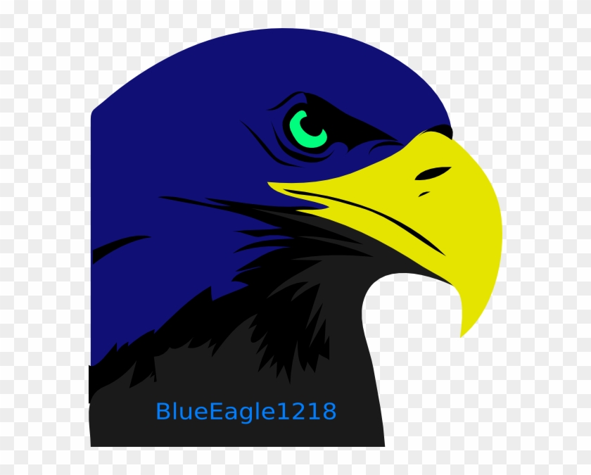 Blue Eagle Cartoon Clipart #1726499