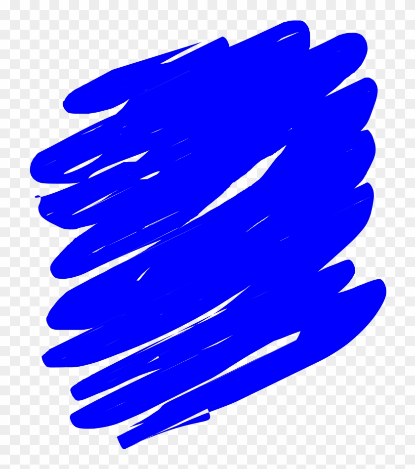 Kids Painting Png - Blue Paint Clipart Transparent Png
