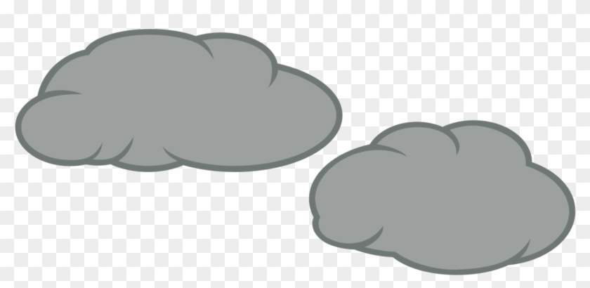 Picture Freeuse Download Two Clouds Cutie Mark Request - Dark Cloud Cartoon Png Clipart #1727147