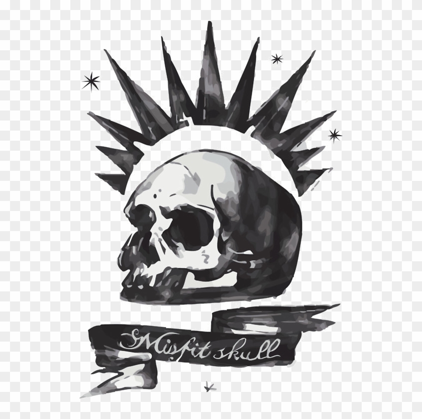 Transparent Skull Png - Life Is Strange Chloe Shirt Clipart