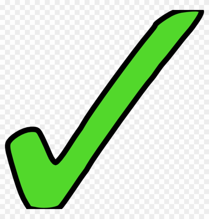 Green Tick Clipart Bright Green Tick Clip Art At Clker - Tick Clipart - Png Download