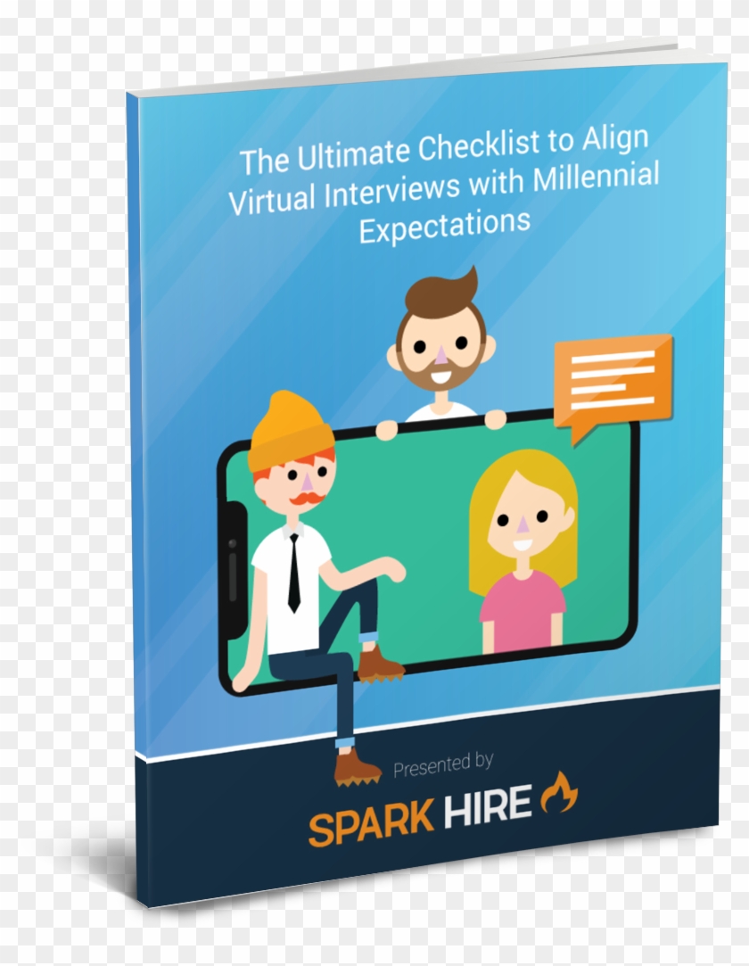 Ultimate Checklist Aligning Virtual Interviews 3d Cover - Cartoon Clipart #1727861