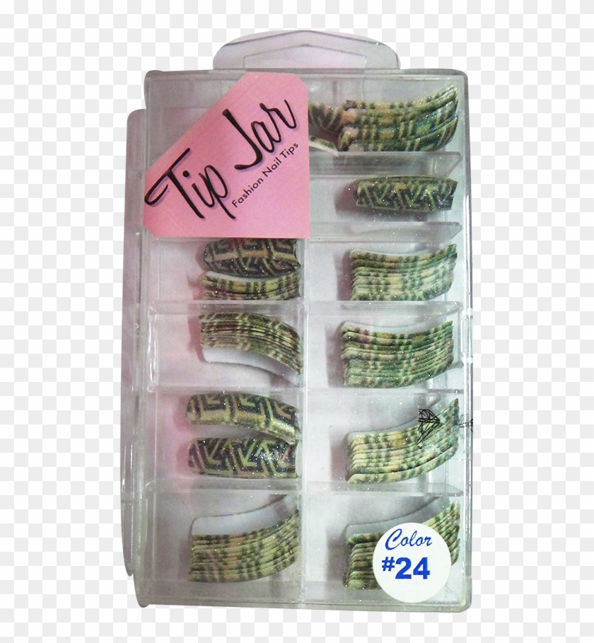 Nail Tips Design- Tip Jar 100 Tips - Tip Jar Clipart