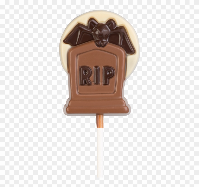 Lolly Halloween "gravestone" - Chocolate Clipart #1728001