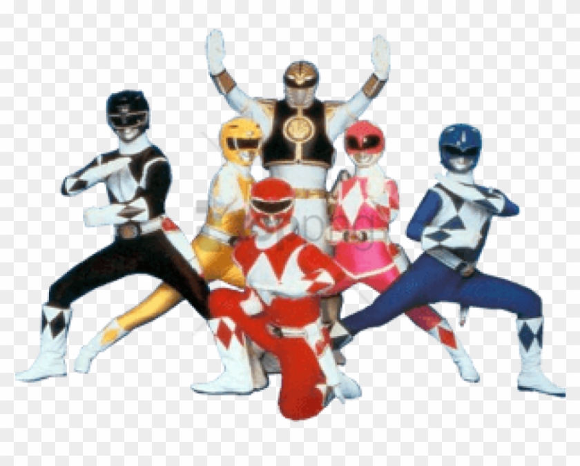 Free Png Download Power Rangers Six Png Images Background - Mighty Morphin Power Rangers Clipart #1728094