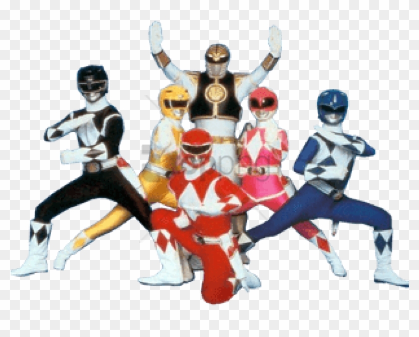 Free Png Download Power Rangers Six Png Images Background - Mighty Morphin Power Rangers Clipart