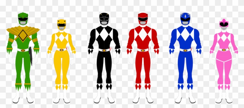Season Team By - Power Rangers Vector Clipart