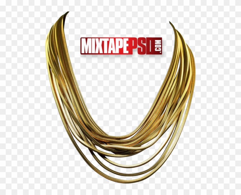 Bunch Of Gold Chains Clipart