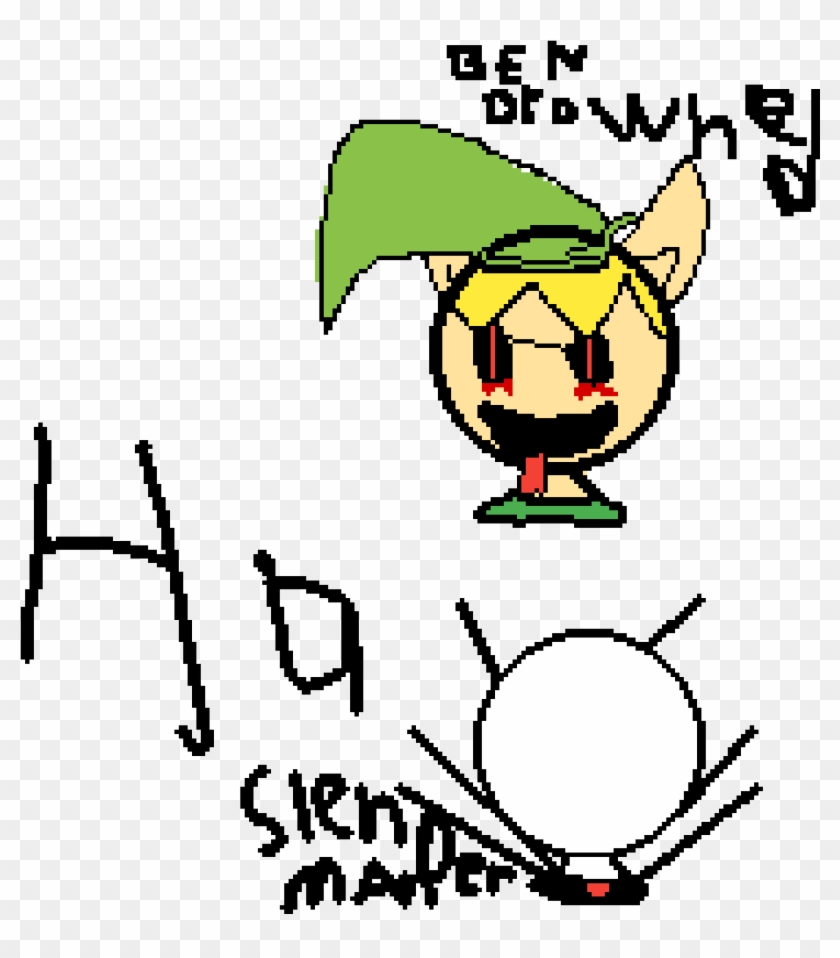 Ben Drowned And - Cartoon Clipart