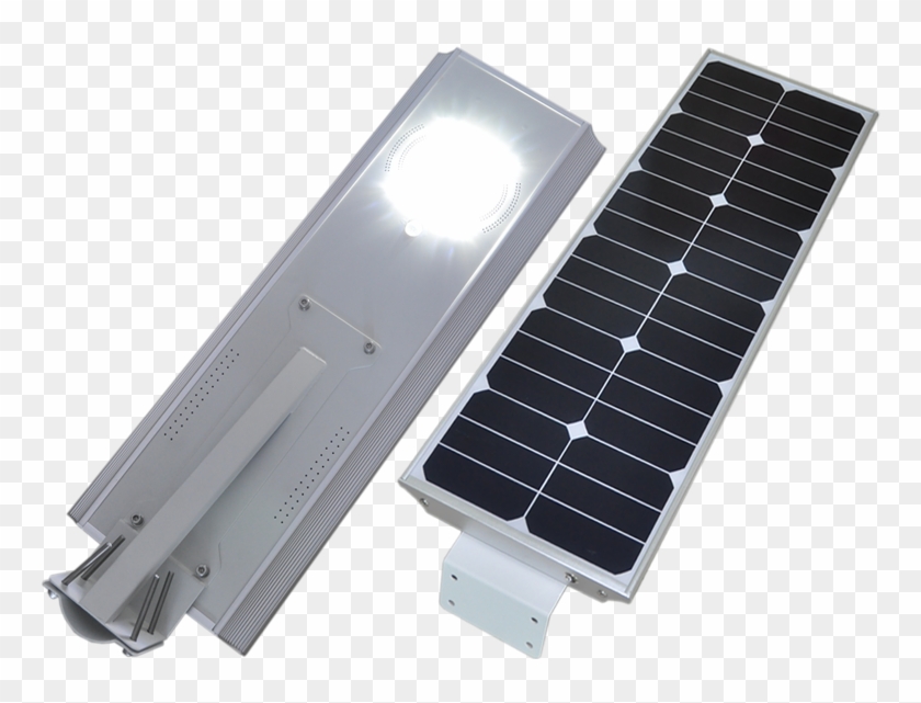 Hitechled Optoelectronics - All In One Solar Street Light Png Clipart