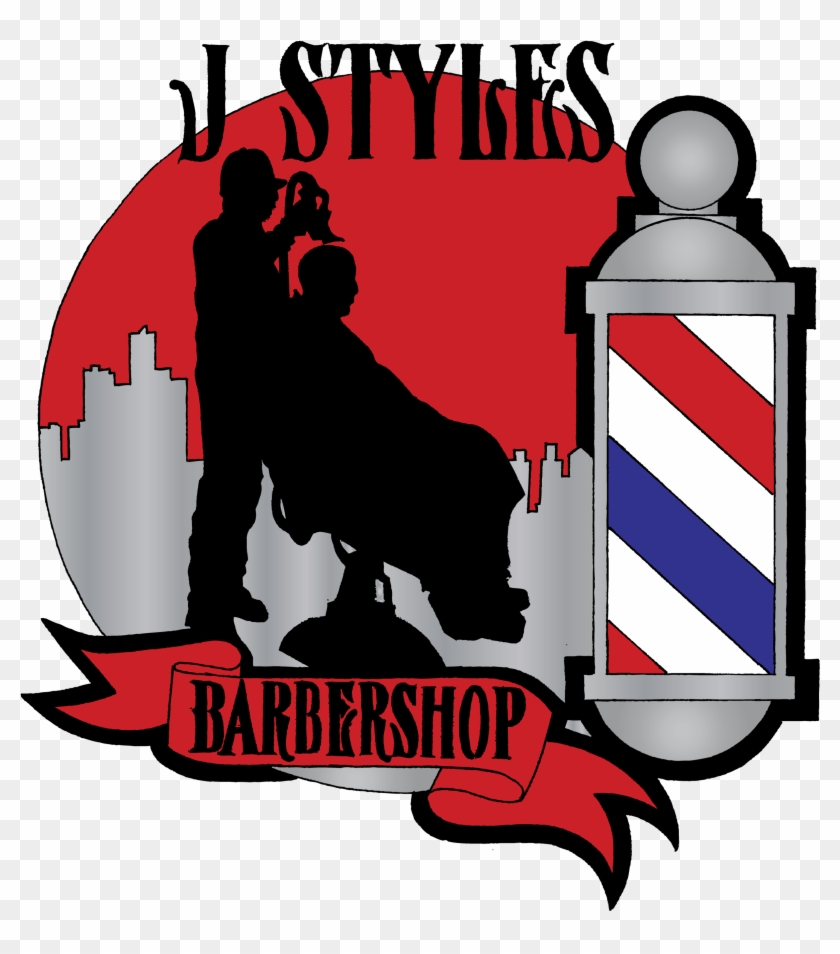 Haircut Clipart Barber Pole - Barber - Png Download