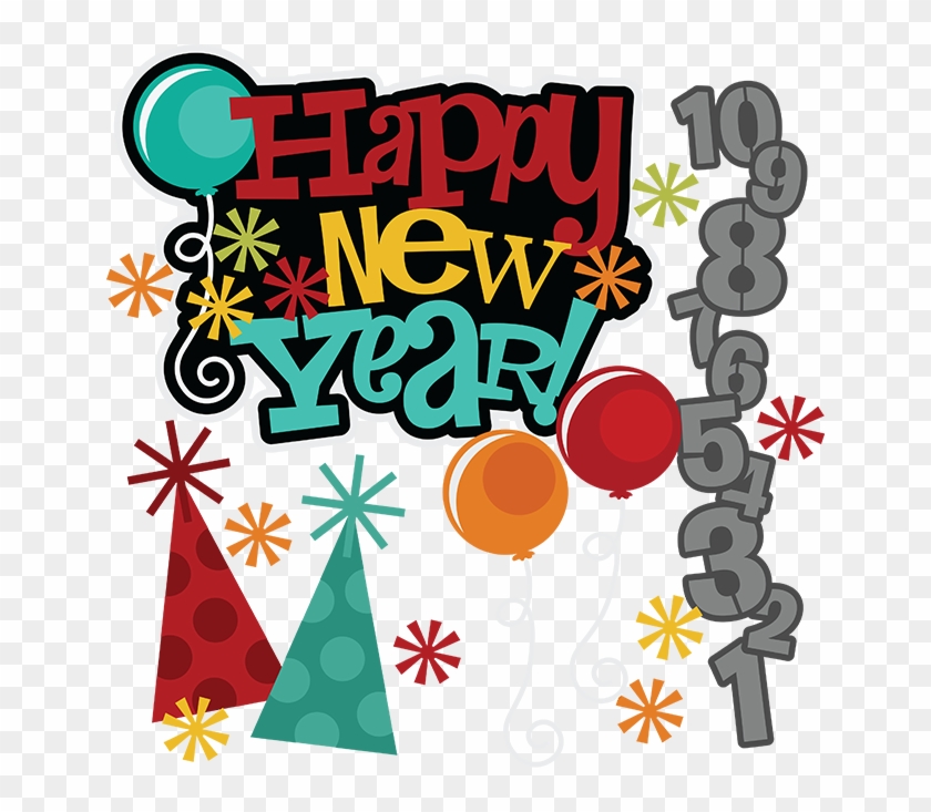 Happy New Year Svg Free Svgs New Years Svg New Years - New Years Eve Clipart Free - Png Download
