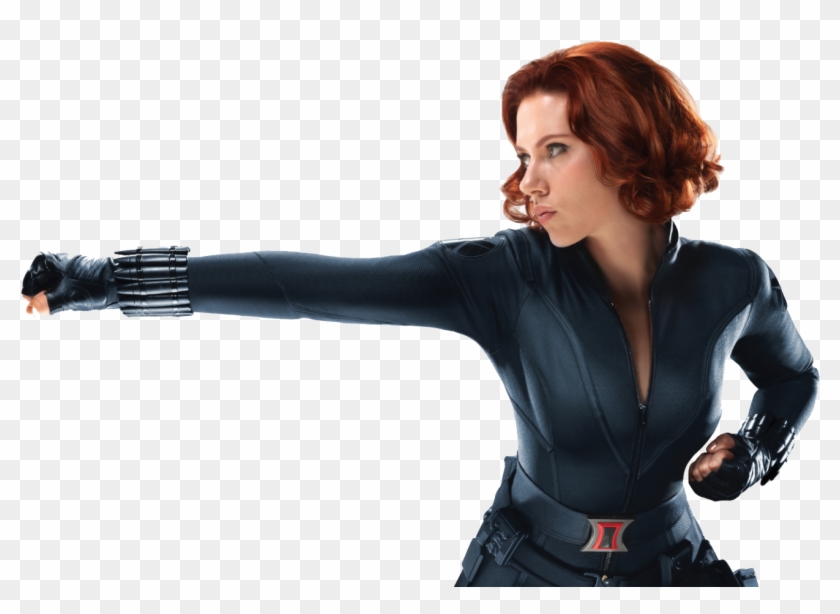 Scarlett Johansson Download Transparent Png Image - Black Widow Scarlett Johansson Costume Clipart #1730654