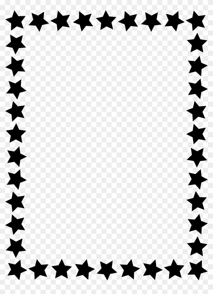 1804 X 2400 7 - Simple Black And White Border Clipart