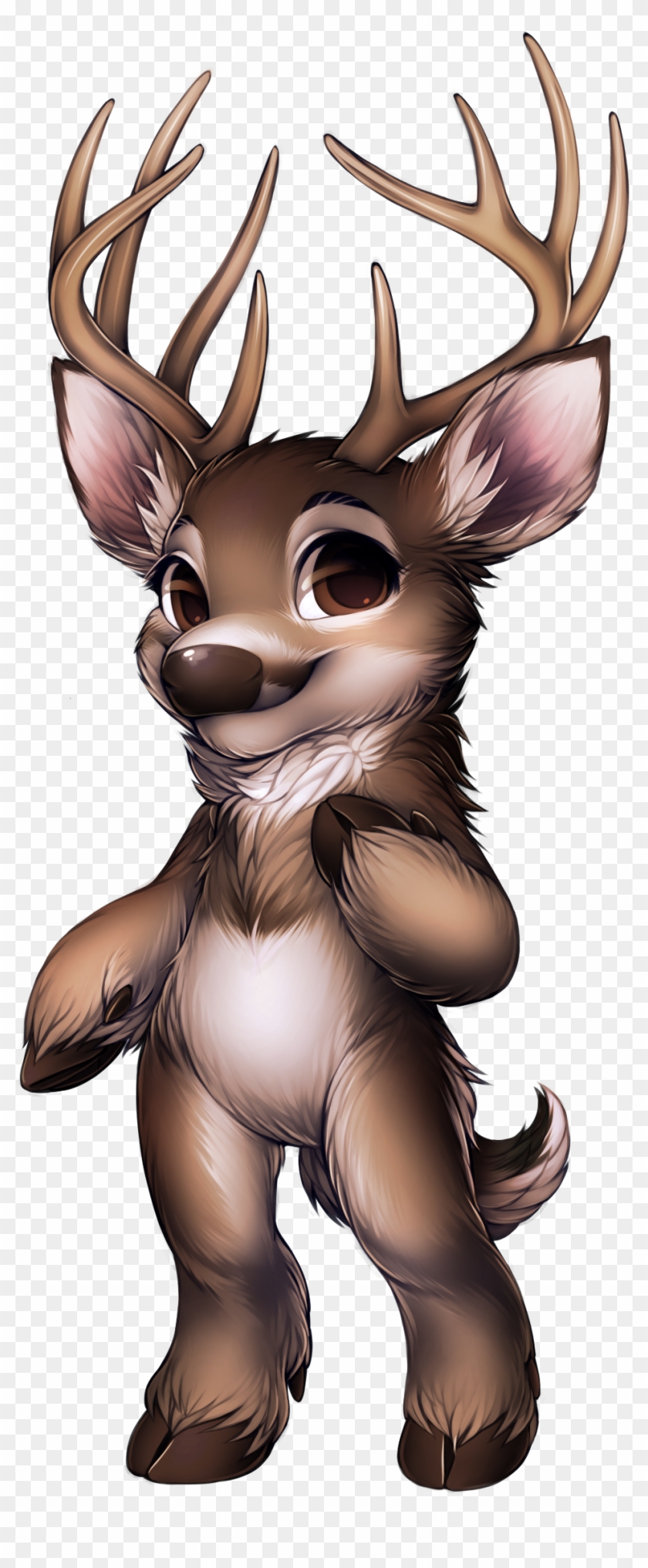 66 11 White Tailed - Furry Adoptable Base Furvilla Deer Clipart