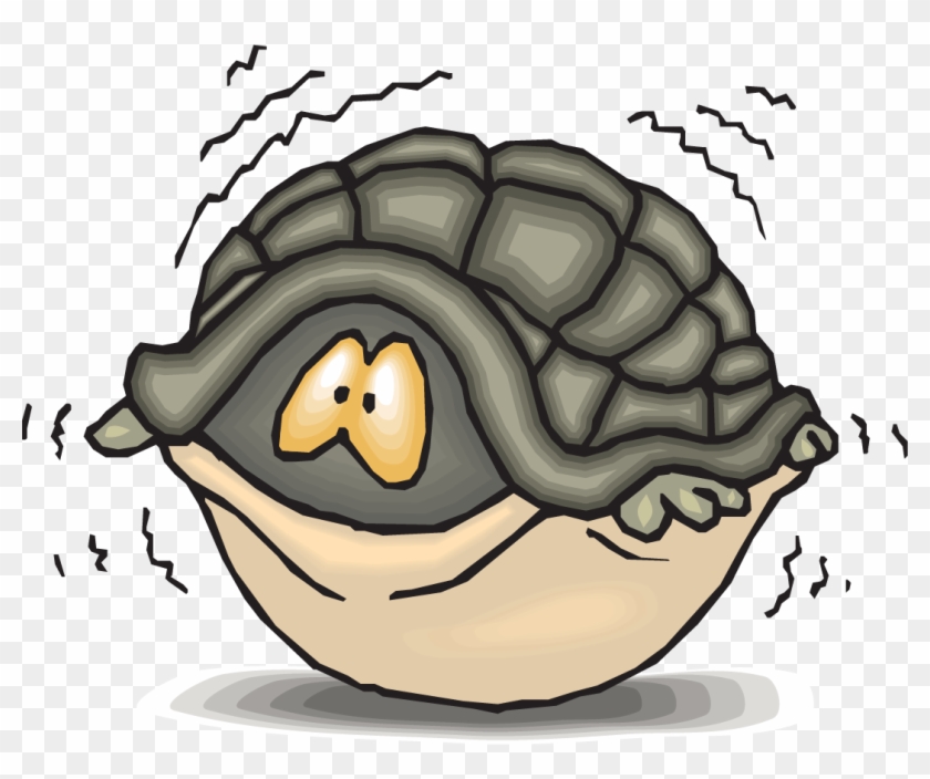 Turtle Shell Teenage Mutant Ninja Turtles Clip Art - Scared Turtle Clipart - Png Download #1731363
