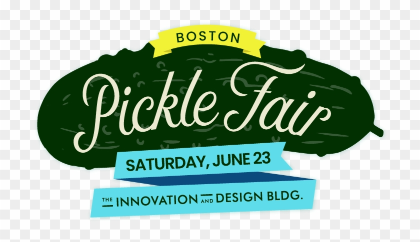 The 2nd Annual Boston Pickle Fair - Signage Clipart