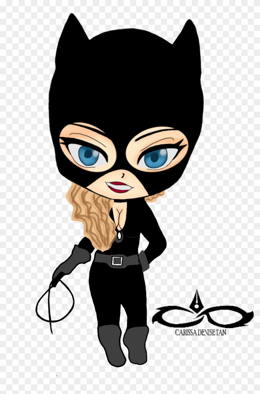 Catwoman Clipart Transparent - Catwoman Chibi - Png Download