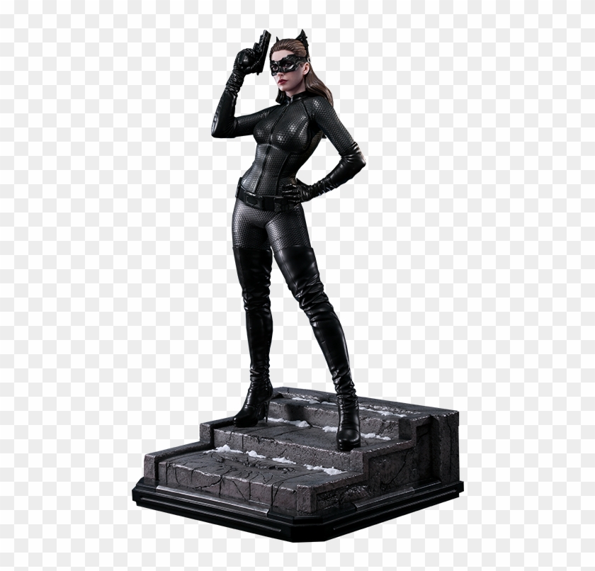 The Dark Knight Rises - Anne Hathaway Catwoman Statue Clipart