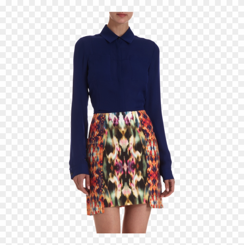 Png Library Icb Two Pocket Shirt Luxurious Undergrind - Miniskirt Clipart