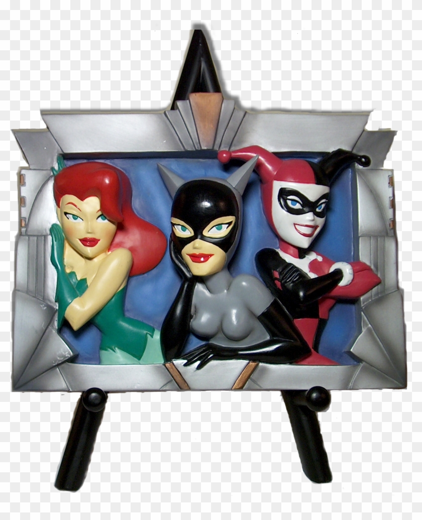 Dc Comics Collectible 3d Figure Plaque With Poison - Cartoon Clipart