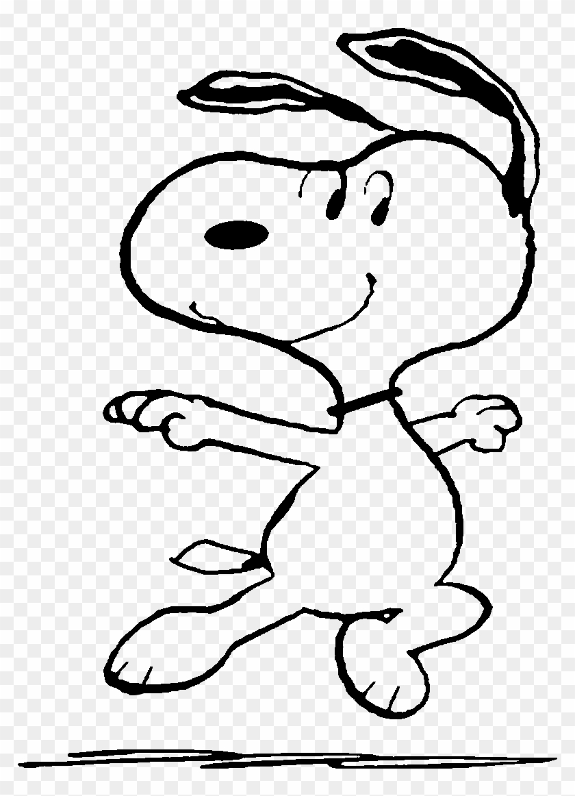 Snoopy Ballet Dancer - Snoopy Ballett Clipart #1731933