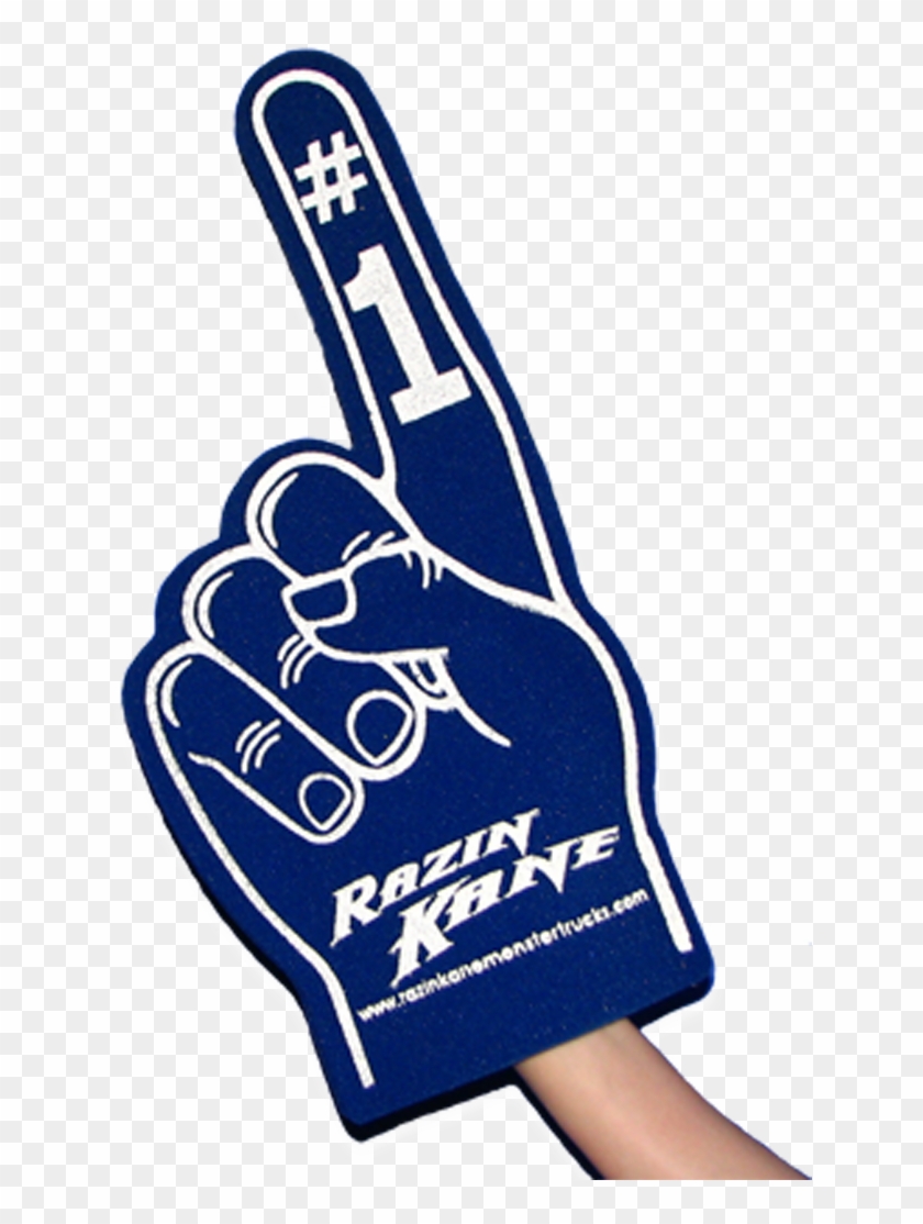 Png Foam Finger Transparent Foam Finger - Foam Finger Clipart #1732109