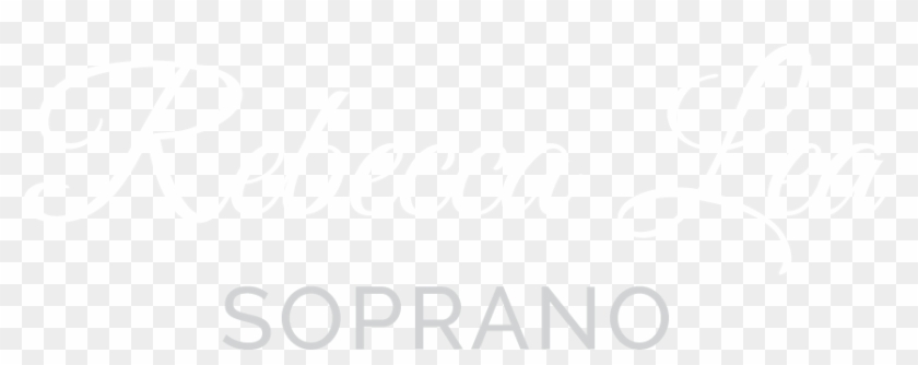 Rebecca Lea - Soprano - Calligraphy Clipart