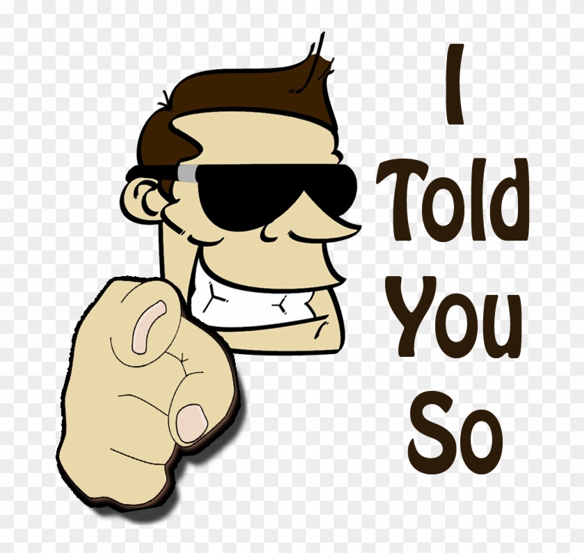 In Case You Forgot - Cartoon Clipart