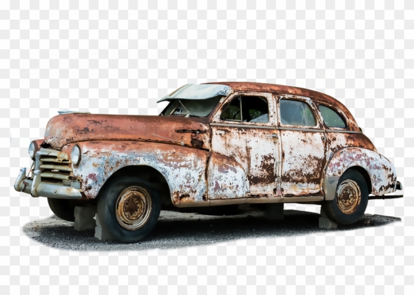 Old Car - Old Car Psd Clipart