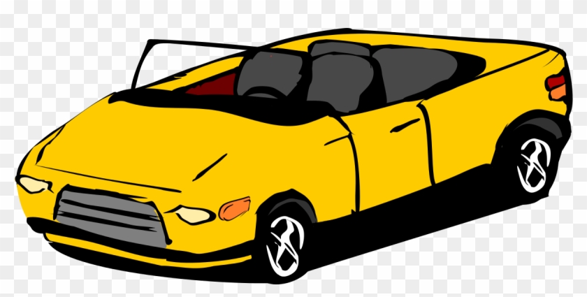 Classic Car Clip Art Cliparts - Convertible Clipart - Png Download #1732674
