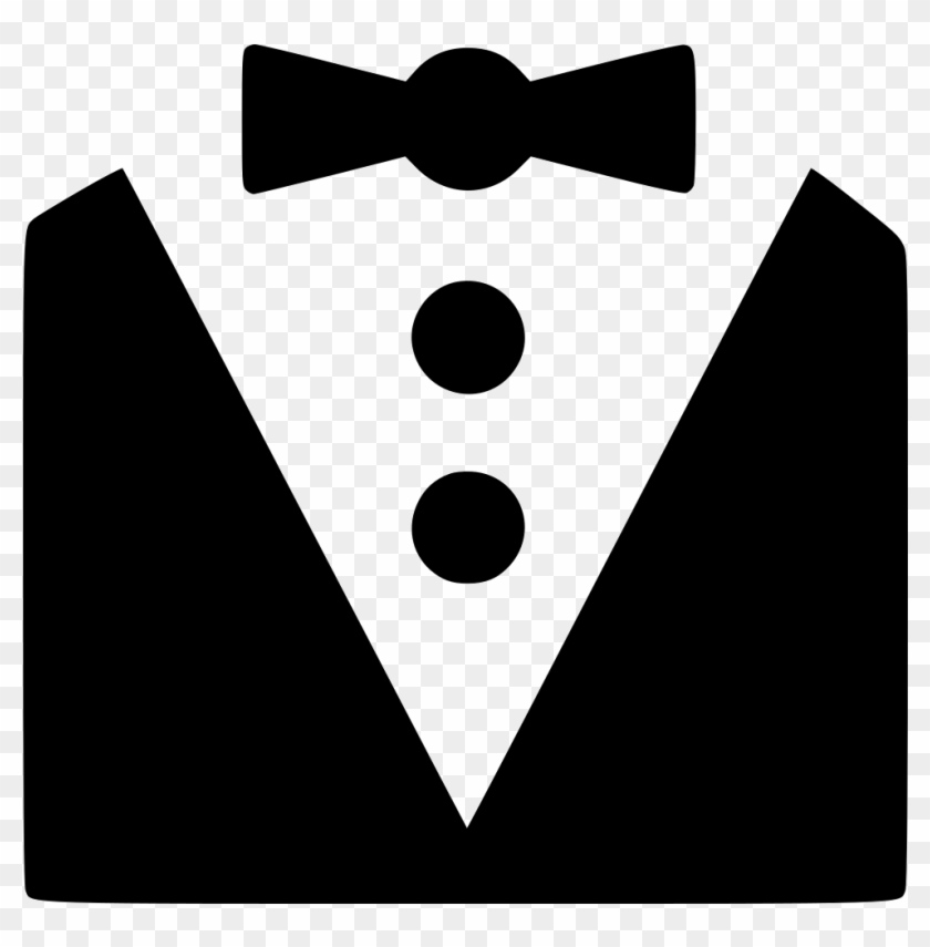 Butler Servant Bowtie - Bow Tie Icon Png Clipart