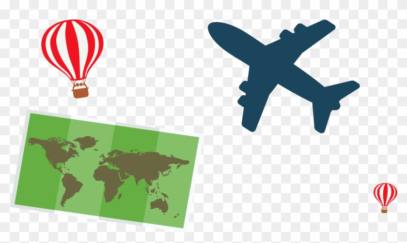 Tourism Logo Clip Art - World Map - Png Download